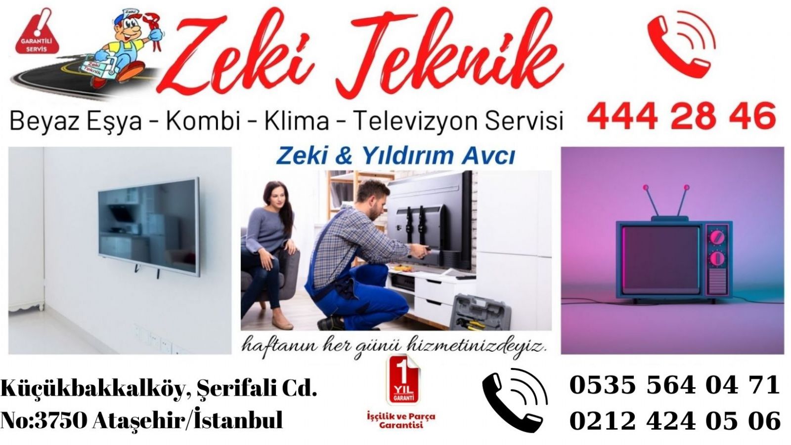 Küçükbakkalköy  Vestel Televizyon Tamircisi